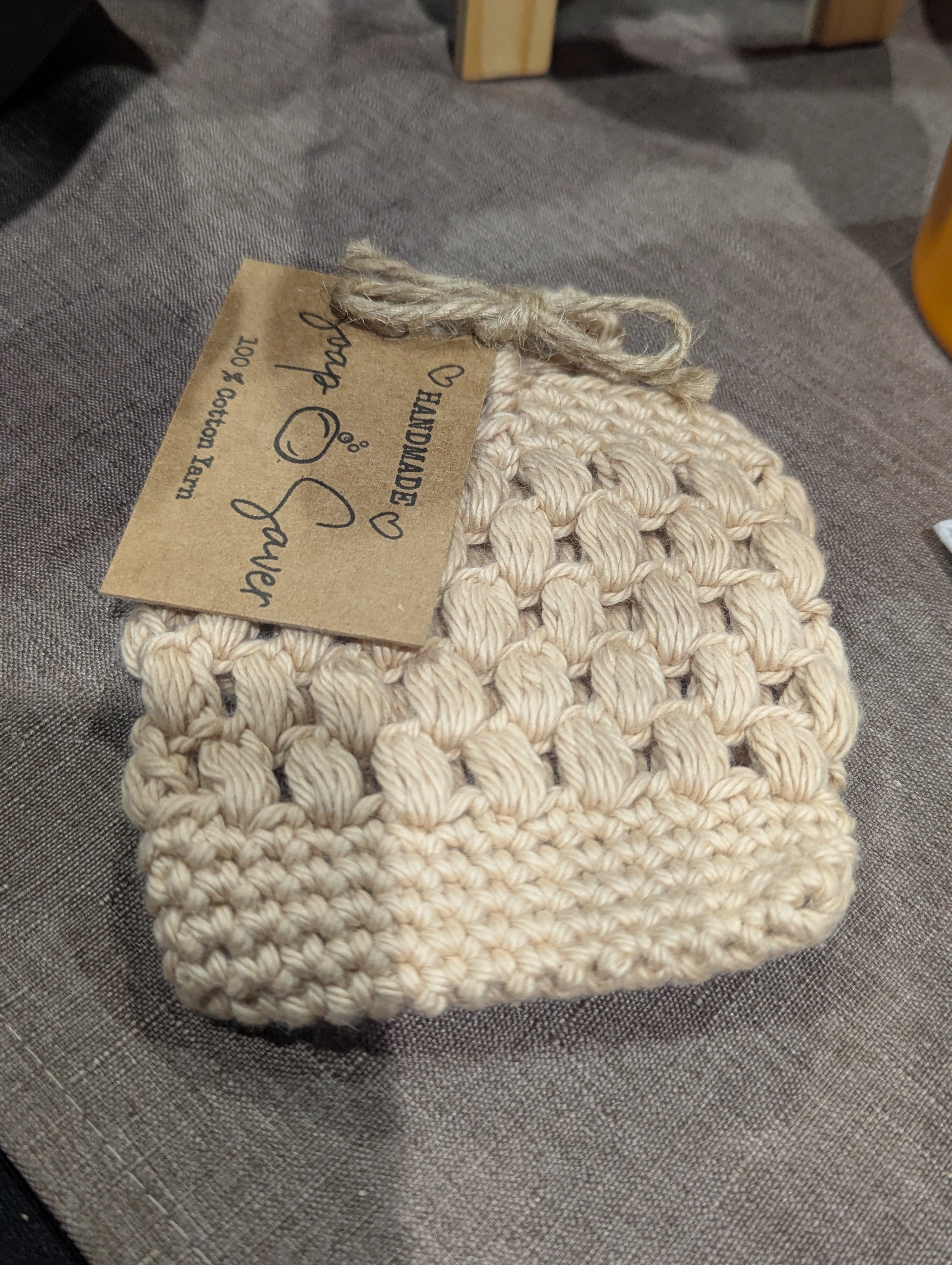 Handmade 100% Cotton SOAP SAVERS