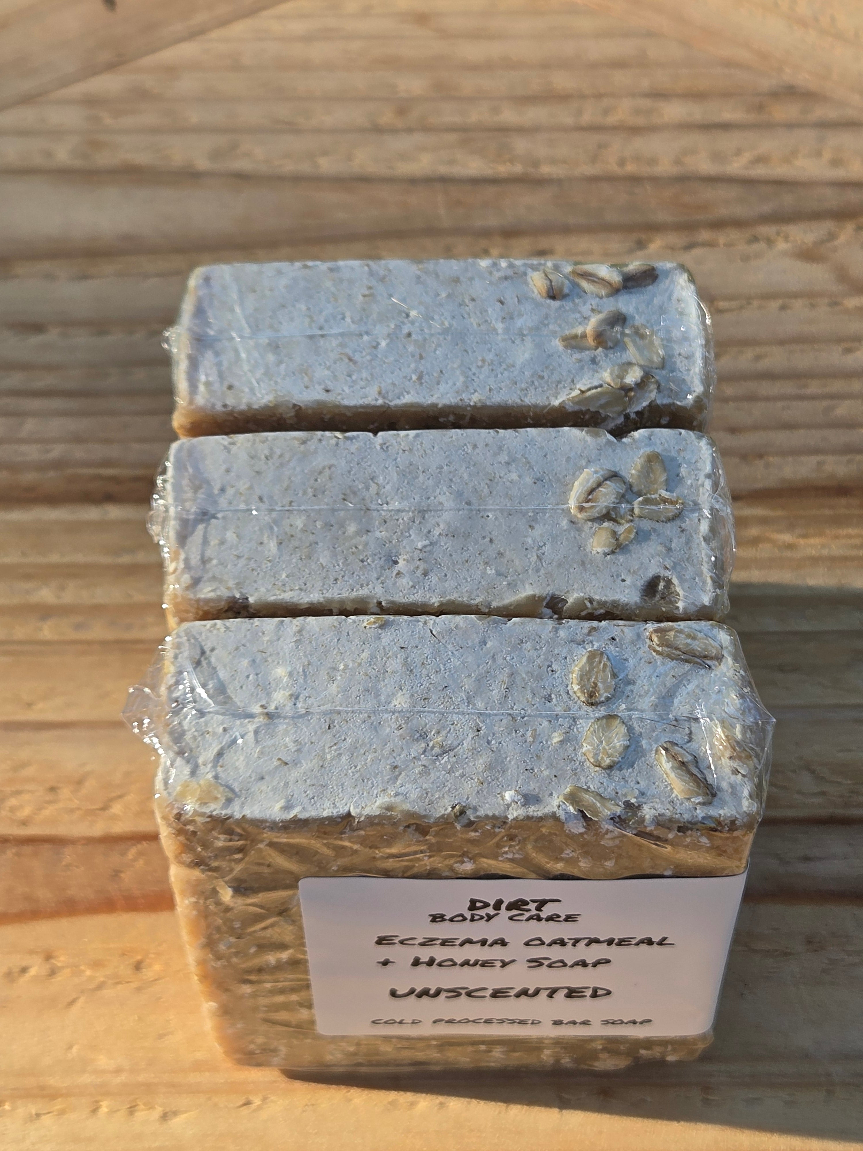 ECZEMA OATMEAL + HONEY UNSCENTED SOAP