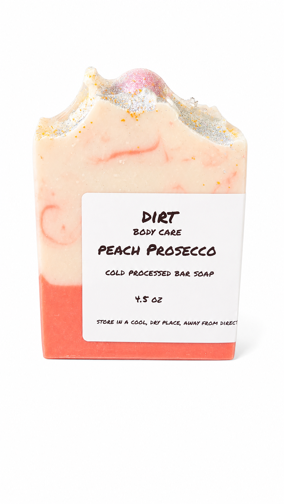 PEACH PROSECCO BAR SOAP