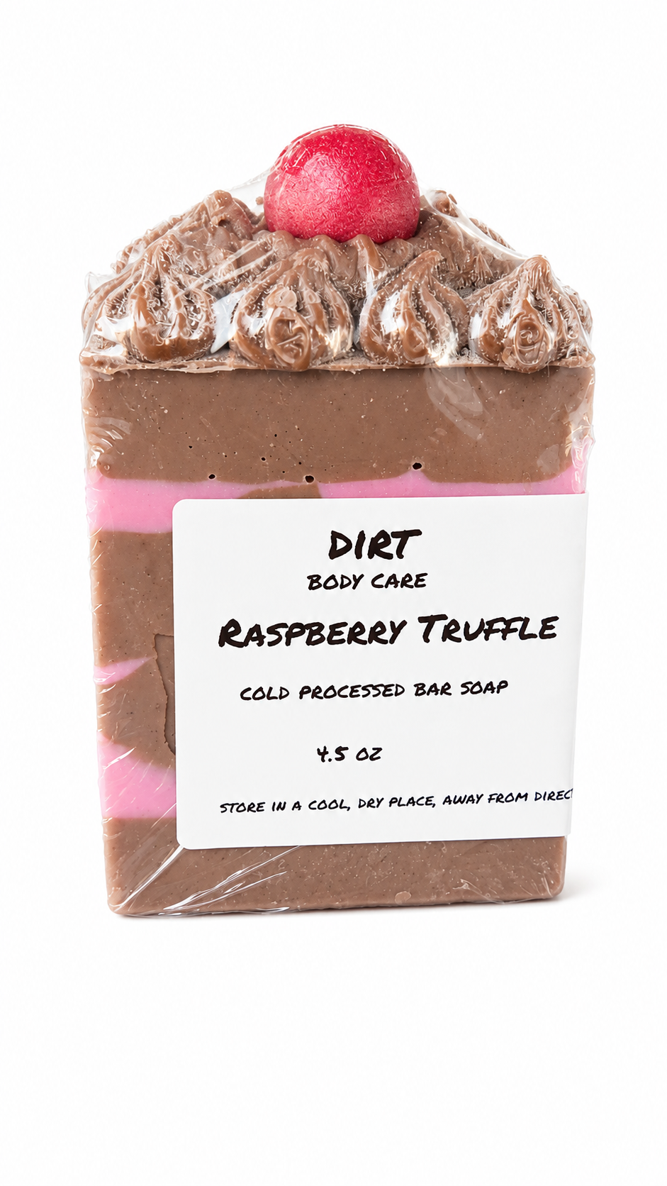 RASPBERRY TRUFFLE BAR SOAP
