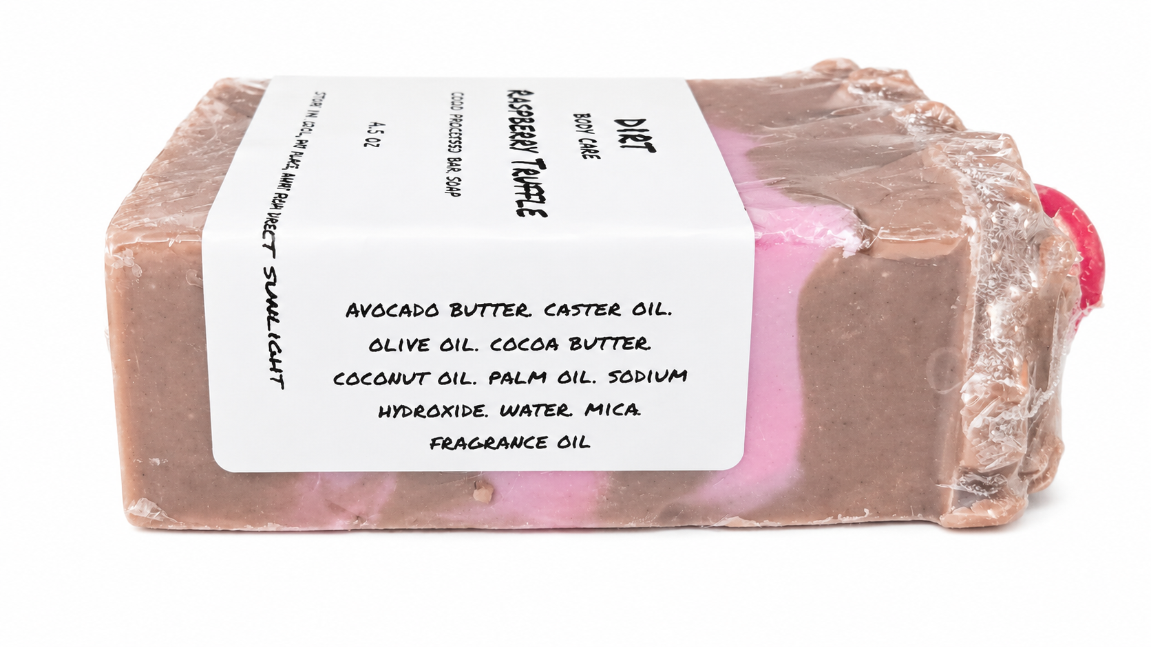 RASPBERRY TRUFFLE BAR SOAP