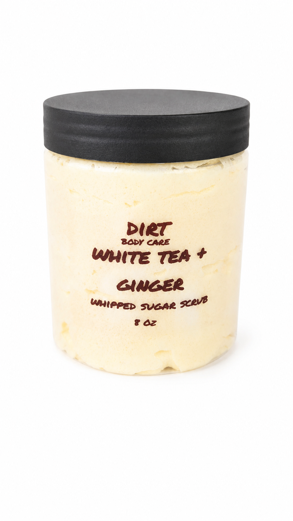 WHITE TEA + GINGER WHIPPED SUGAR SCRUB
