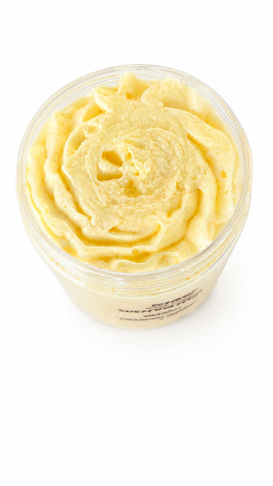 WHITE TEA + GINGER WHIPPED SUGAR SCRUB
