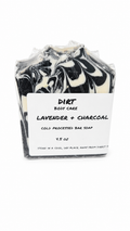 LAVENDER + CHARCOAL BAR SOAP