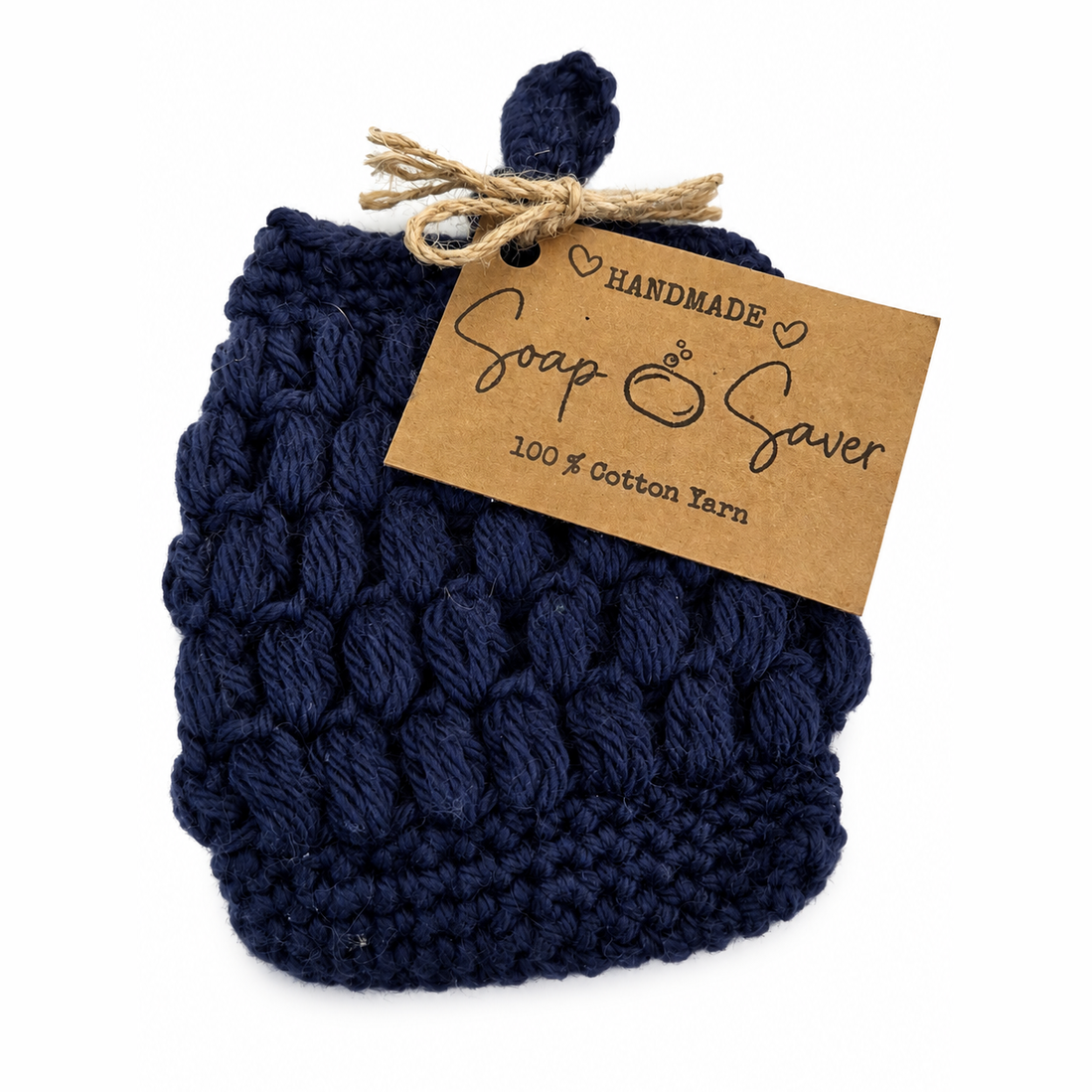 HANDMADE 100% COTTON SOAP SAVERS