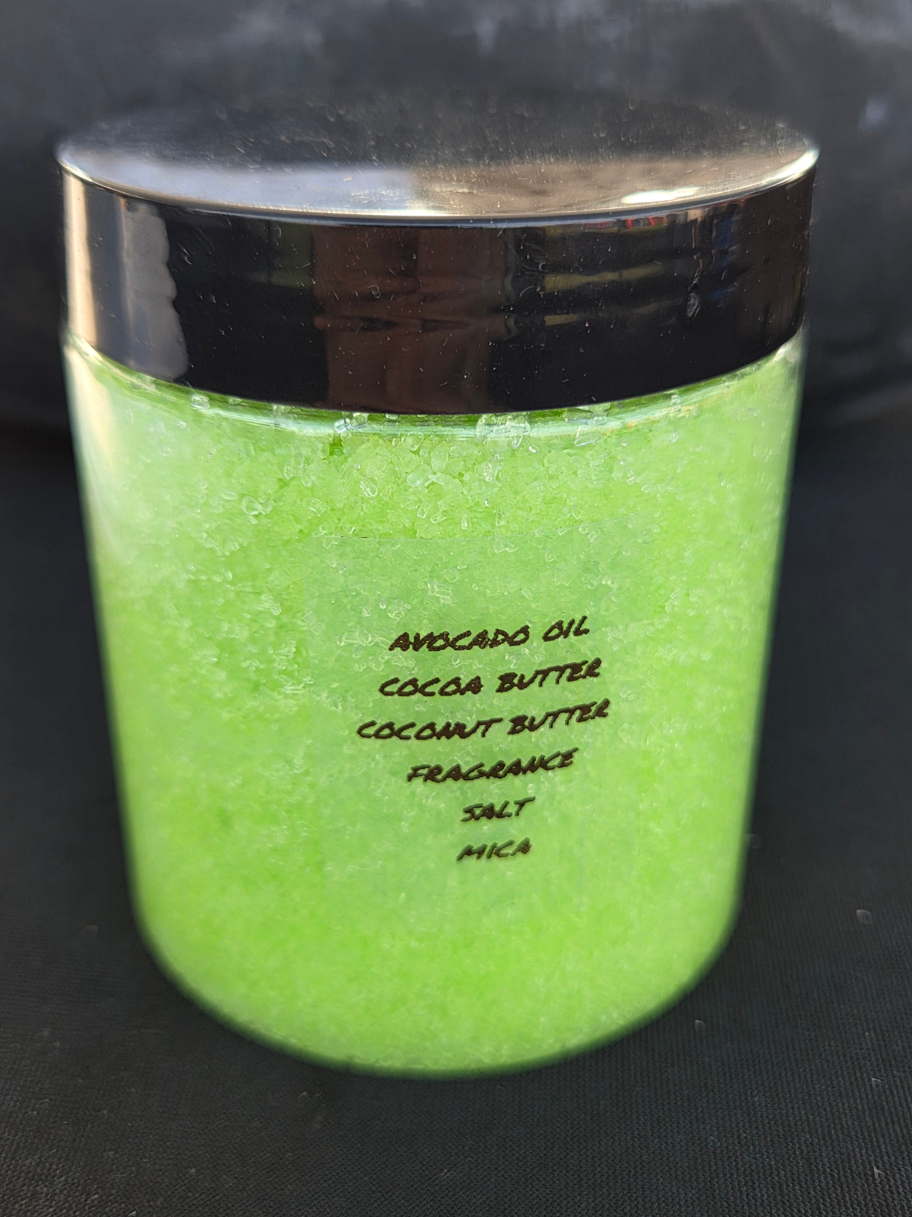 GREEN TEA + CUCUMBER SALT SCRUB